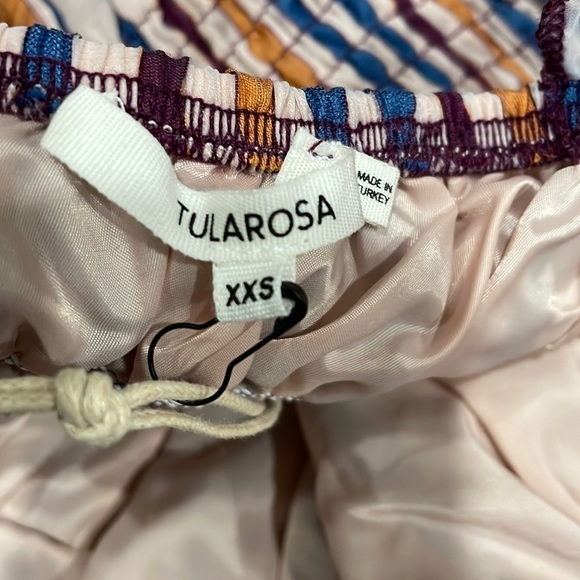 TULAROSA Ingrid Dress In Navy Multi - Picture 12 of 15